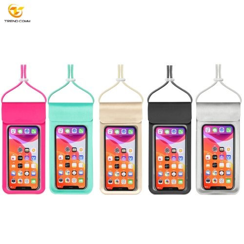 For iPhone 11 Clear Mobile Phone Cover Custom PVC Waterproof Card Case