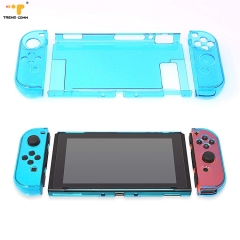 PC Accessories Gaming Removable Cover 5 in 1 Hard Plastic Protduct Clear Case For NS