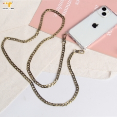 Universal Crossbody Necklace Strap Phone Case Strap Necklace Detachable Phone Metal Chain