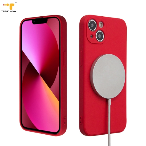 Hot Selling Luxury Silicone Cases Wireless Charging For iPhone 13 Case Magnetic Casing Magnets