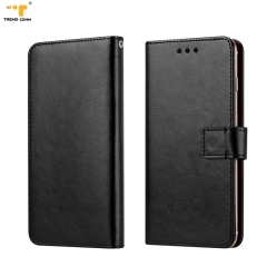 Magnetic Cell Phone Wallet Case Mobile Flip PU Leather Universal Phone Case Wholesale