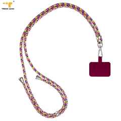 Factory Long Phone Chain Universal Bulk PPM 1.5M Adjustable Nylon Anti-slip Round Fit Rope For Cellphone