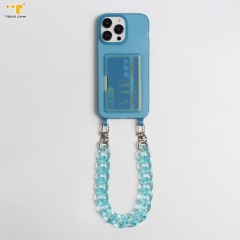 Custom DIY Factory Wholesale crossbody necklace Phone acrylic bead Bracelet accessories for jewelry making