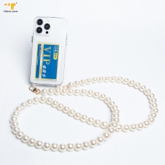 Fashion wholesale necklace DIY Jewelry Luxurious lanyard custom neck chain logo for women Case Phone