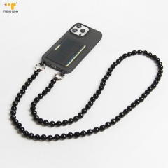 Accessory Chain Strap Phone Lanyards wood beads designs keychain bracelet for jewelry making necklace