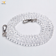 Waterproof float wrist gradient 360 Degree Acrylic Candy Chain Accessories Stone Phone Wrist Strap