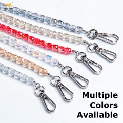 New 2023 universal crossbody lanyard diamond rope chain back clip Custom Phone for accessories link