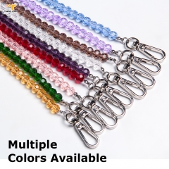 Waterproof float wrist gradient 360 Degree Acrylic Candy Chain Accessories Stone Phone Wrist Strap