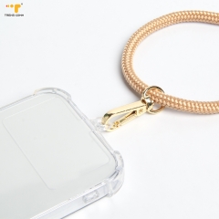 Fashion trend crossbody snap grip elastic cell phone holder strap Portable Chain Telephone Cord Mobile Lanyard Attachment