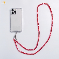 New 2023 universal crossbody lanyard diamond rope chain back clip Custom Phone for accessories link