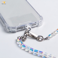 New 2023 universal crossbody lanyard diamond rope chain back clip Custom Phone for accessories link