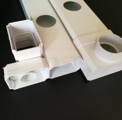 Hydroponic PVC Pipe Model:Rectangle Pipe120*80mm/hydroponic grow tubes,pvc pipe hydroponics,hydroponic tubing,pvc hydroponics tower,vertical hydroponi