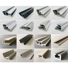 Customized Different Colors Pvc Plastic Profile for Freezer glass freezer windows and door pvc extrusion plastic Hard pvc profile extruding Injection