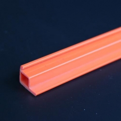 Cold extrusion Customized Different Colors Pvc Plastic Profile for Freezer glass freezer windows and door pvc extrusion plastic  Hard pvc profile