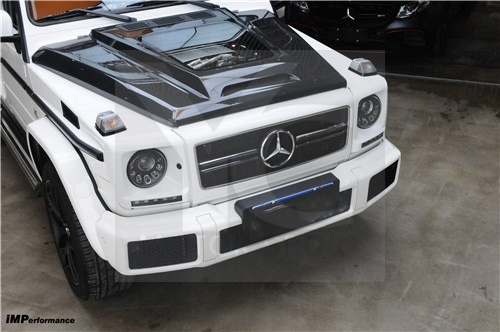 Fiber Glass 2012-2017 Mercedes Benz W463 G Class & G63 AMG iMP Performance Wide Body Kit include Front Bumper Front Grille  Fender Flare