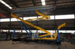 16/18/21m high-altitude pressure tile lift trucks for roll forming machine