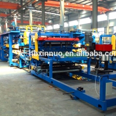 Equipment for the production of Z Lock sandwich panels exterior interior wall panel machine