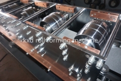 KXD automático de quilla ligera rollo formando la máquina para la construcción de la máquina del chalet