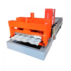 Glazed Tile Roofing Tile Galvanized Iron Sheet Machine Maker