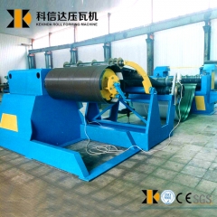 Cut to length line steel coil slitting machine