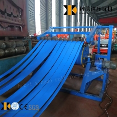 Cut to length line steel coil slitting machine