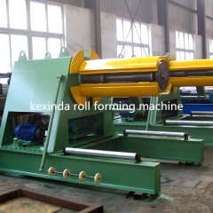 hydraulic duct decoiling machine