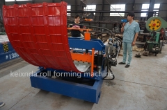 Hydraulic horizontal and vertical arch crimping machine: