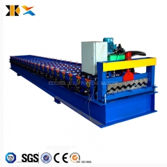 corrugated roofing panel roll forming machine