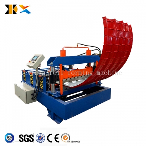 Hydraulic horizontal and vertical arch crimping machine: