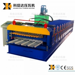 Aluminum Sheet 800-840 Double Layers Roll Forming Machine