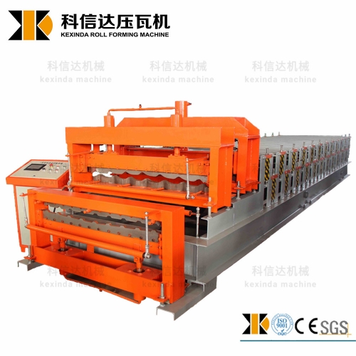 Roof Sheet Double Layer Roll Forming Machine