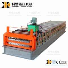 Double Layer Roofing Panel Color Steel Roll Forming Machine