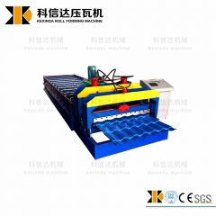 Kexinda Glazed Tile Metal Sheet Roll Forming Machine for Roofing