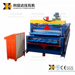 Double Layer Colored Roofing Tile Roll Forming Machines