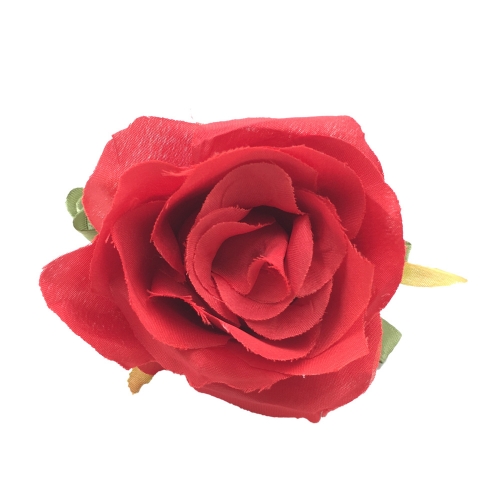 Blooming Rose Boutonniere Brooch Pin for Prom Party