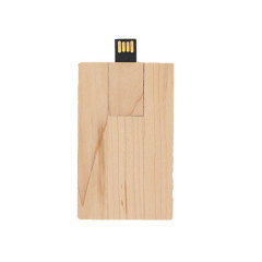 Wooden Card USB Flash Drive