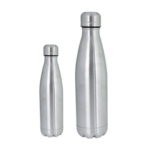 Aluminum Sports Bottle-Silver600ML