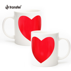 11oz Heart Part Color Change Mugs