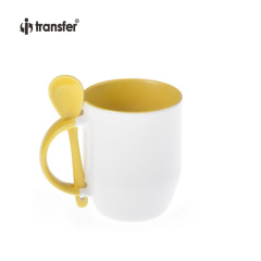 11oz Color Mugs With Spoon