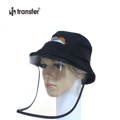 Customized Fisherman Cap With PVC Removable Face Shield