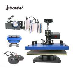 2018 NEW sublimation heat press transfer big machine 8 in 1