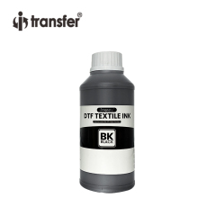 0.5L Textile Pigment Ink for DTF Printing CMYK + White Ink Dtf Ink Direct Printing on Cotton Any Fabric Materials