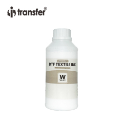 0.5L Tinta Pigmentada Têxtil para Impressão DTF CMYK + Tinta Branca Impressão Direta de Tinta Dtf em Algodão Qualquer Material de Tecido
