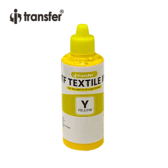 Tinta 100ml à base de água branca para impressão em tela têxtil Dtf Pet Tinta PET Tinta branca DTF Film Transfer DTF