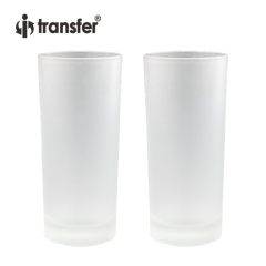 8oz Frosted Glass Mug