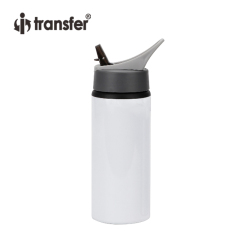 600ml Aluminum Sport Water Bottle with Suction Nozzle