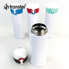 350ml Sublimation Pop Lid Stainless Steel Travel Tumbler