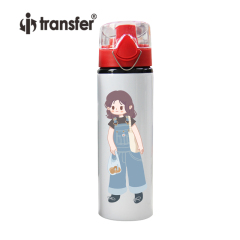 750ml Sublimation Blank Aluminum Water Bottle With Pop Lid