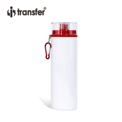 750ml Sport Aluminum Sublimation Water Bottle with Color Lid