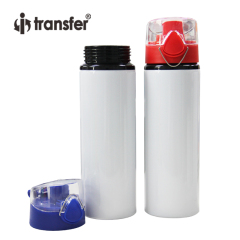 750ml Sublimation Blank Aluminum Water Bottle With Pop Lid